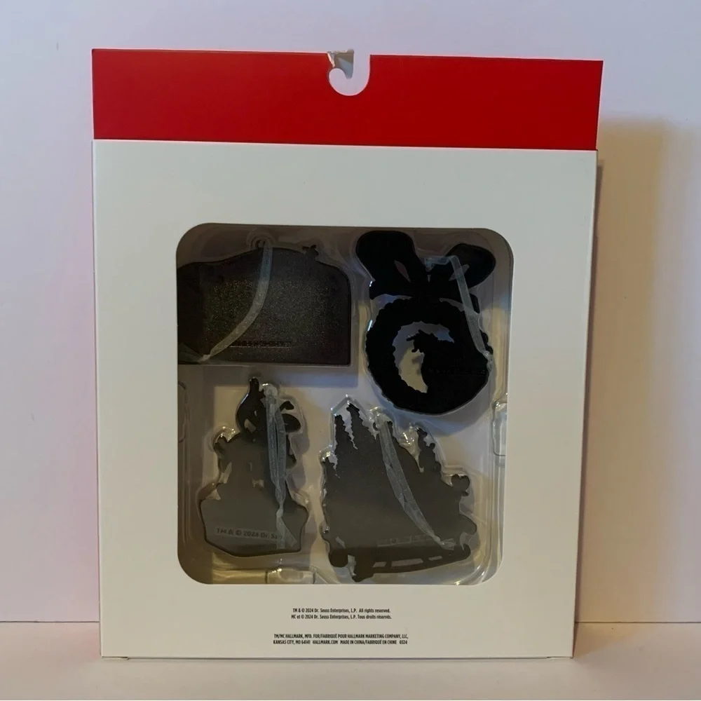 NIB. HALLMARK X DR. SEUSS The Grinch Ornament